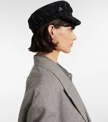 Isabel Marant Evie virgin wool baker boy hat Isabel Marant