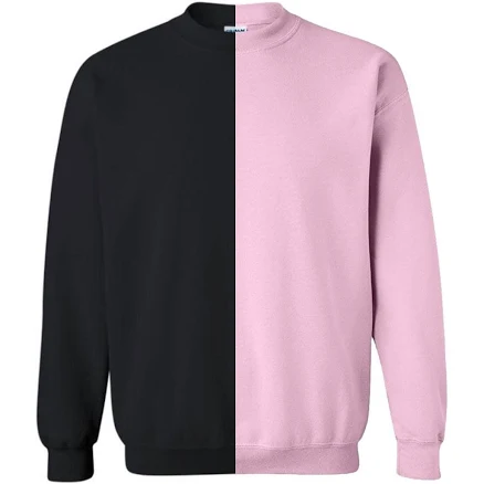 Custom Split Two-Toned Sweatshirt