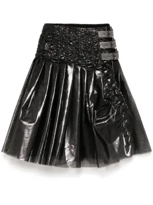 Belted Mini Skirt