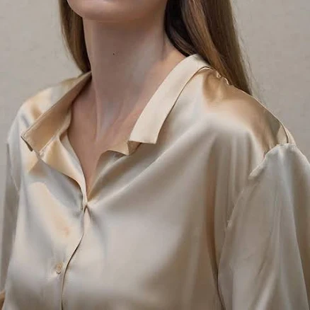 "THE BOONDOCK SAINTS Vintage Collar Silk Shirt