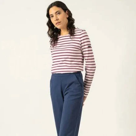 Saint James Minquidame Long Sleeve Breton Striped Shirt