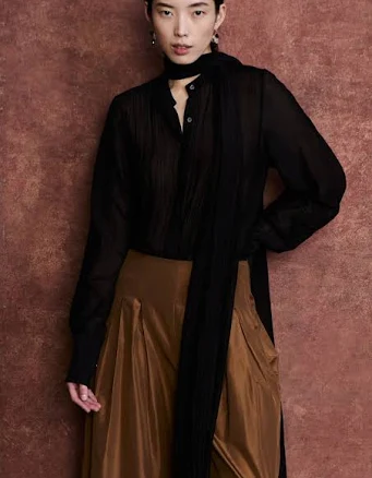 Chan Luu Nicola Scarf Blouse