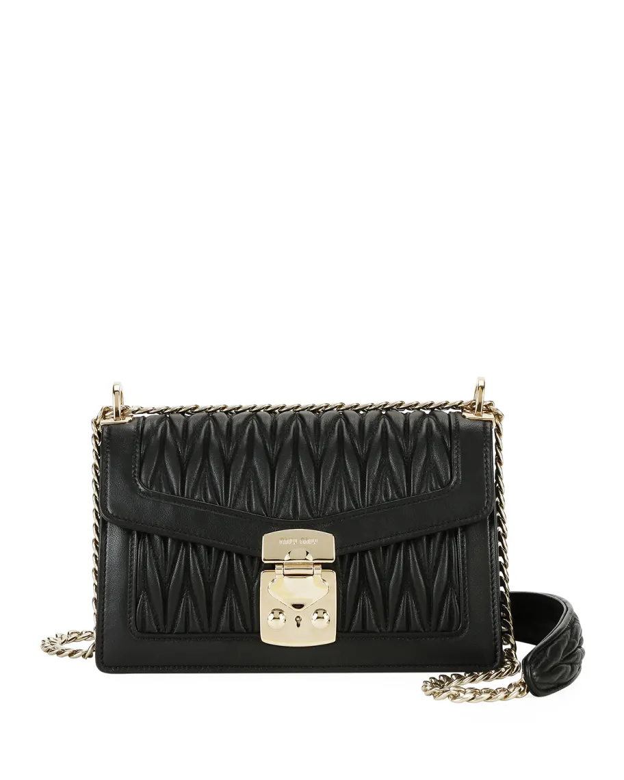 Confidential Matelassé Shoulder Bag