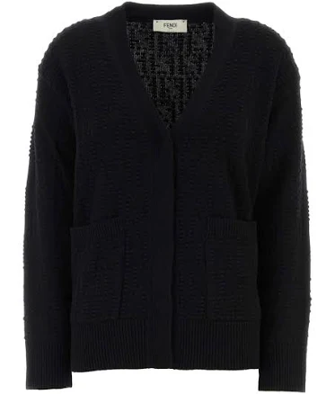 Fendi Women's Textured Knit Cardigan