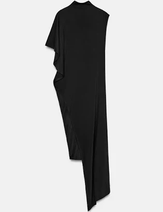 Zara Draped Asymmetric Top