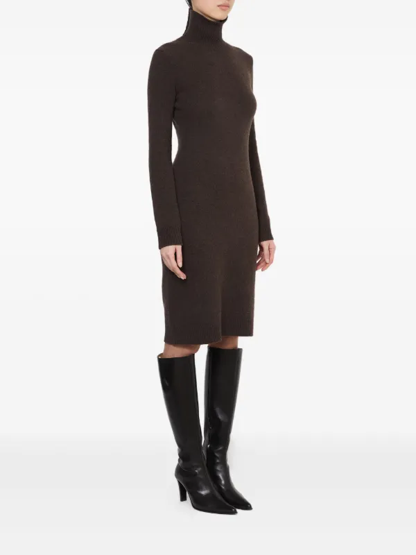 Ribbed Knitted Dress