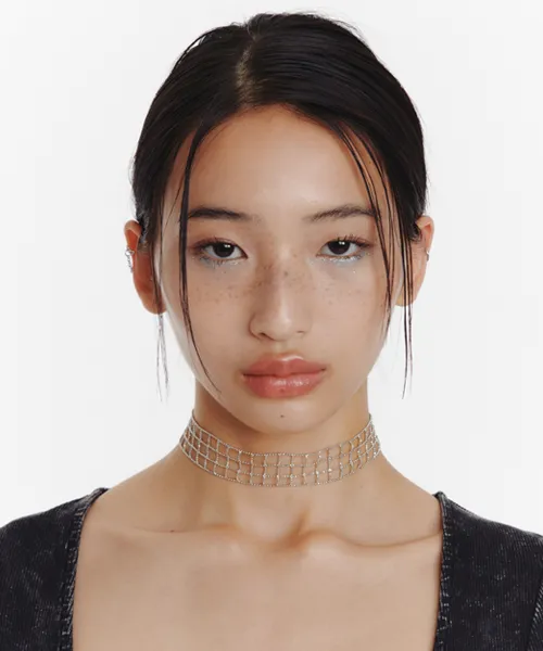 Mesh Diamond Necklace