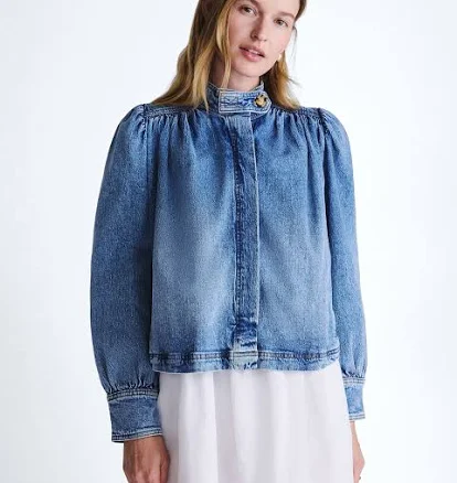 Scoop Women's Cropped Ruched Jacket