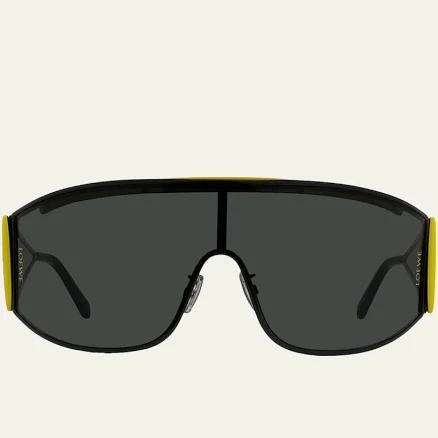 Loewe X Paula's Ibiza Speed Shield Sunglasses, Black, Women's