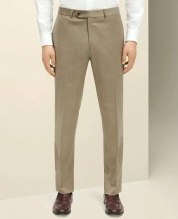Brooks Brothers Men's Classic Fit Wool Dress Pants