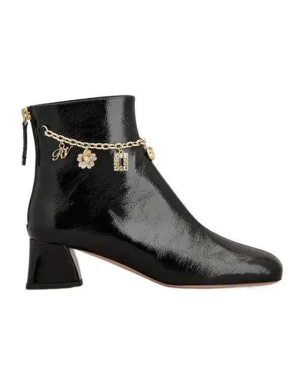 Très Vivier Strass Ankle Boots