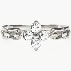Lucky Clover Gold Ring
