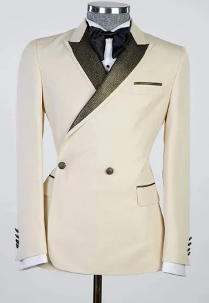 Palmer Double Breasted Peaked Lapel Prom Suit