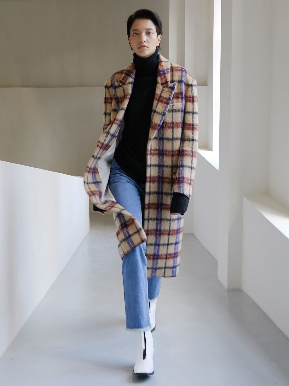 Multi Check Single Coat