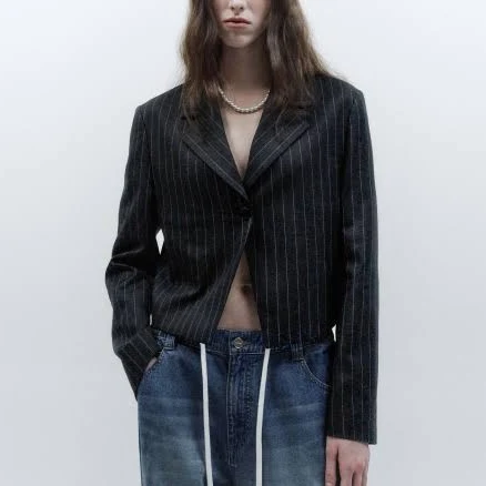INSILENCE Women's Crop Line Jacket