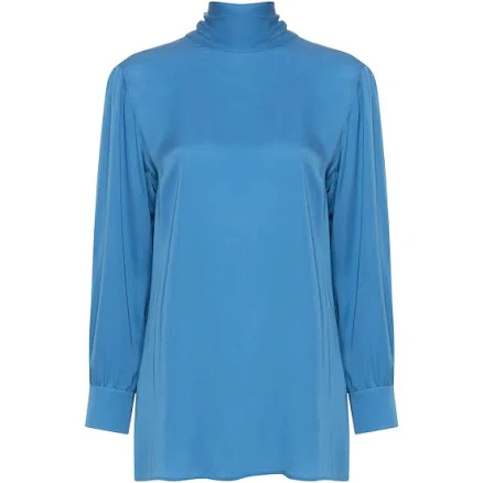 Gucci Women's Silk Bow Tie Shirt