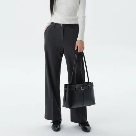 MUSINSA Women's Standard WOMAN Hidden Banding Slacks