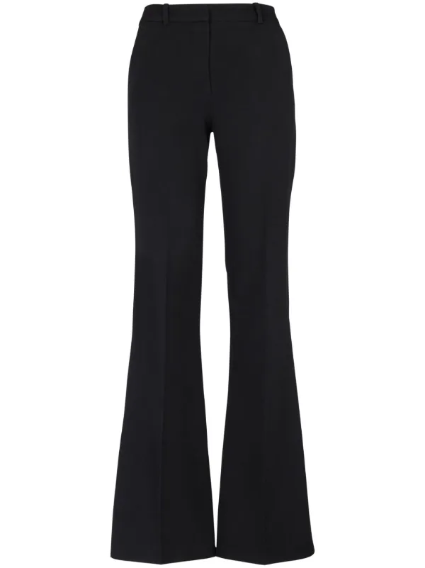 Wool Flared Trousers