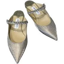 Bing glitter mules & clogs