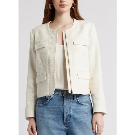 Nordstrom Collarless Jacket
