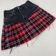 Vetements Vetements School Girl Pleated Mini Skirt