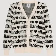 Hearts Logo Cardigan