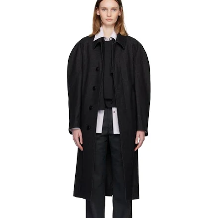 Lemaire Button-front Raglan-Sleeve Coat