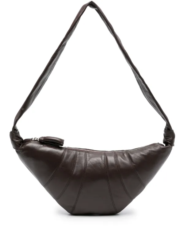 Medium Croissant Leather Bag