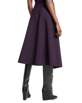 Draped Wrap Skirt