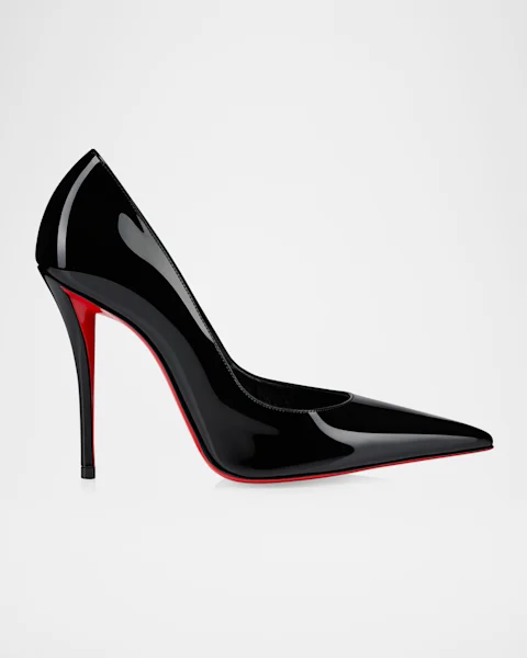 Pointed-Toe Red Sole Pump