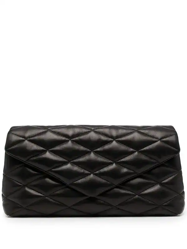 Sade Puffer Clutch Bag