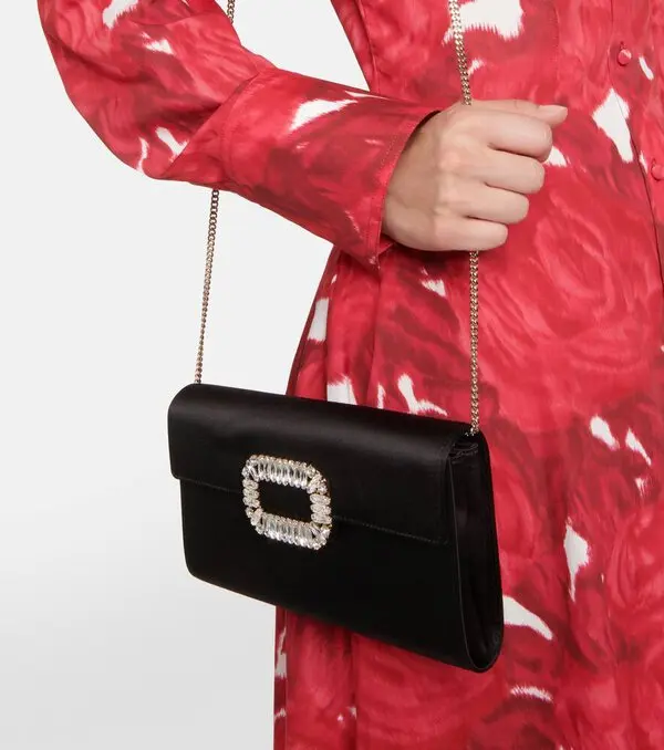 Sexy Choc Buckle Clutch