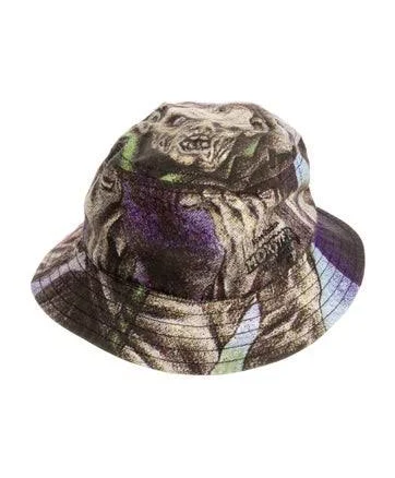 Acne Studios Cotton Bucket Hat in Purple