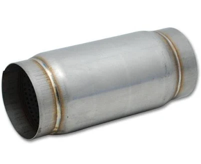 Vibrant Stainless Steel Race Muffler
