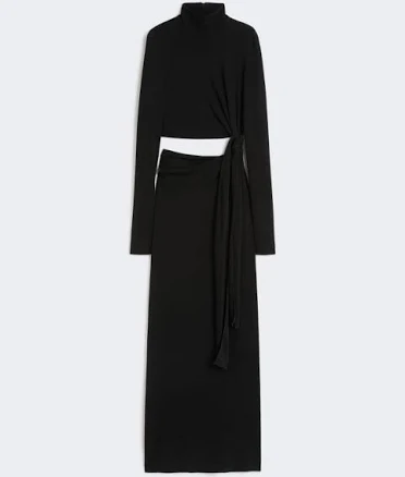 Sportmax Spxscout Jersey Dress - Black