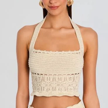 Retrofête Women's Soliana Crochet Top