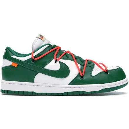 Nike x Off White Dunk Low "Pine Green" / 9 M