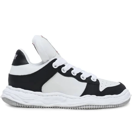 Maison MIHARA YASUHIRO - Wayne low-top leather sneakers - men - Rubber/Calf Leather/Calf Leather - 41 - Black