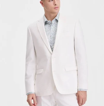 BarIII Men's Slim-Fit Linen-Blend Suit Jacket