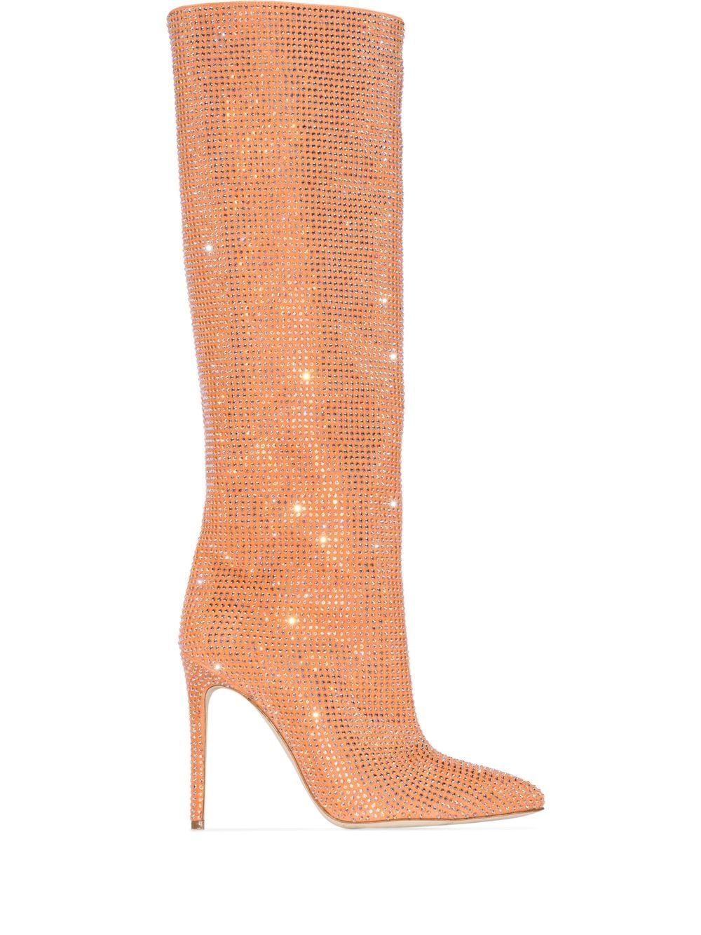 Holly Crystal-embellished Boots