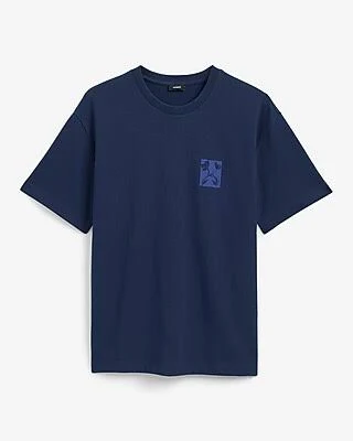 Express Men's Classic Fit Mini Floral T-Shirt