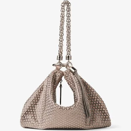 Jimmy Choo Callie Embellished Suede Clutch Bag