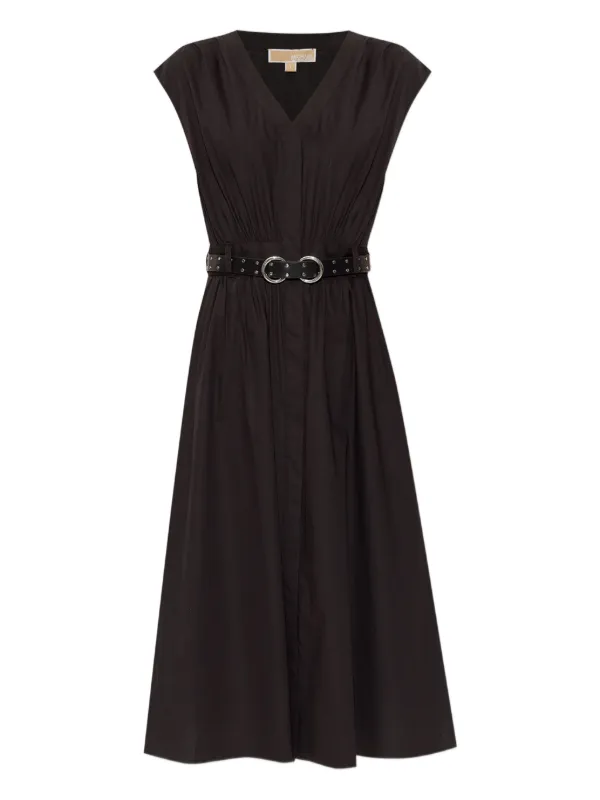 Belted Midi Dress