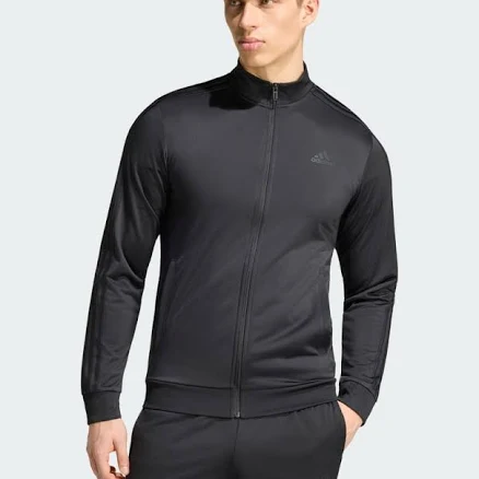 adidas Men's Essentials Warm-Up 3-Stripes Track Jacket