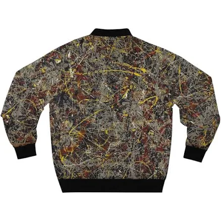 Jackson Pollock Art Bomber Jacket