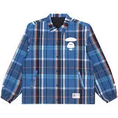 A Bathing Ape Reversible Check Check Jacket