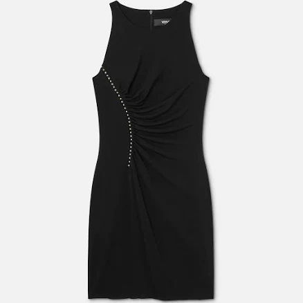 Versace Stretch Crêpe Jersey Mini Dress