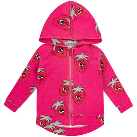 Dear Sophie Kids' Strawberry Hoodie