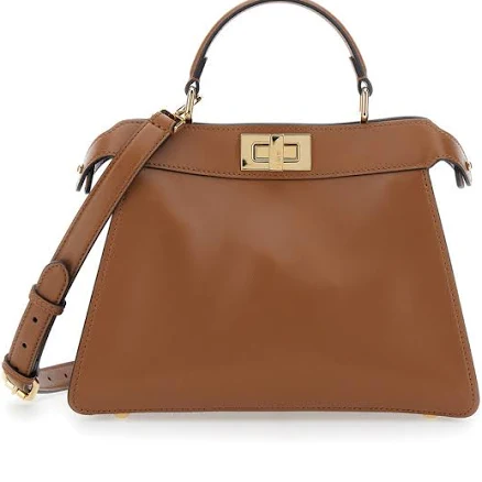 Fendi Peekaboo I See You Top Handle Bag - Cream