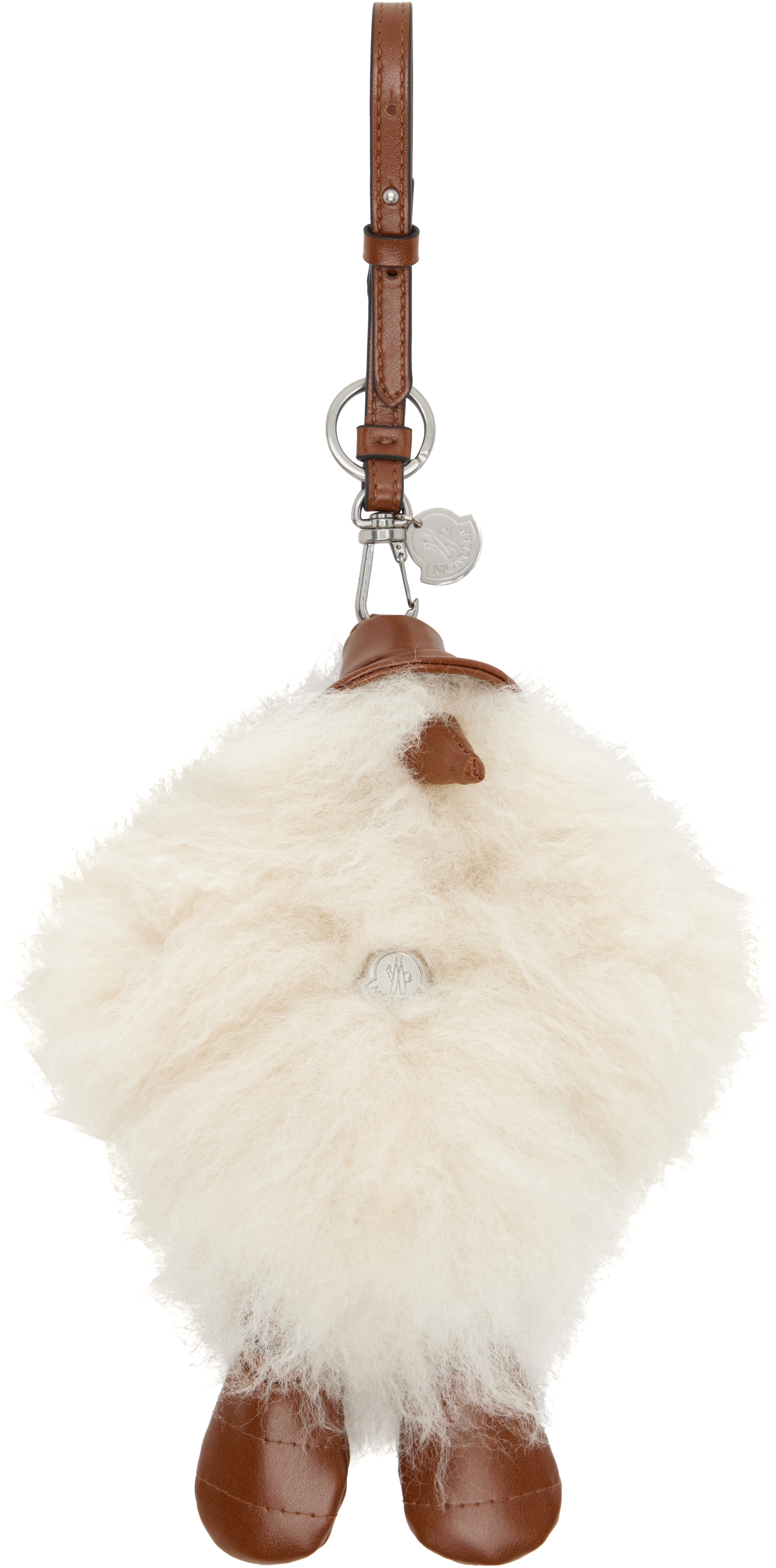 Brown & Off-White MonDuck Keychain